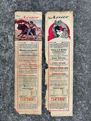 Carteles taurinos